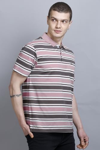 Image of GODFREY Half Cotton Polo T Shirt for Man with Pocket - Regular Fit Mens Collar Tshirt