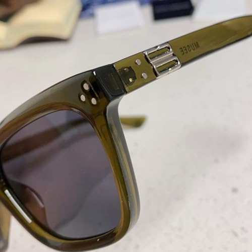 GENTLE Musee Sunglasses GM Designer Men women Oval Polarized sunglasses UV4004