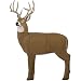 Field Logic GlenDel Full-Rut Buck 3D Archery Target with Replaceable Insert Core