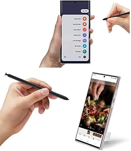 Penna S22 Ultra S Pen di ricambio per Samsung Galaxy S22 Ultra 5G SPen, Penna per S Pen Galaxy S22 Ultra con FunzioneBluetooth,Nero