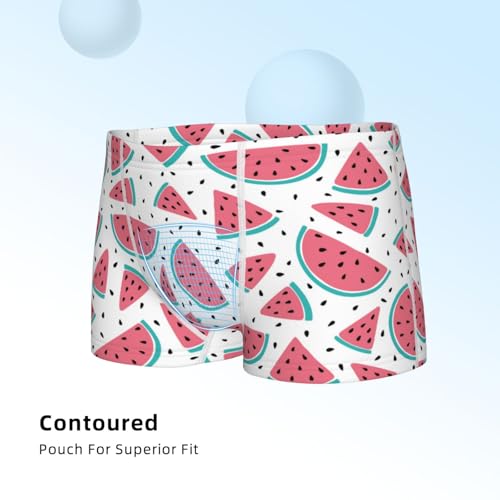 Boys' Cotton Boxer Brief Soft Underwear-Watermelon4
