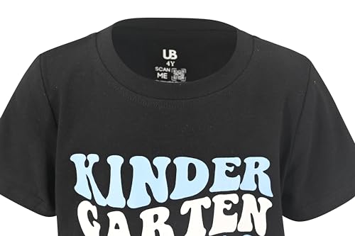 Image of Unique Baby Boys Kindergarten Vibes Only Back to School T Shirt