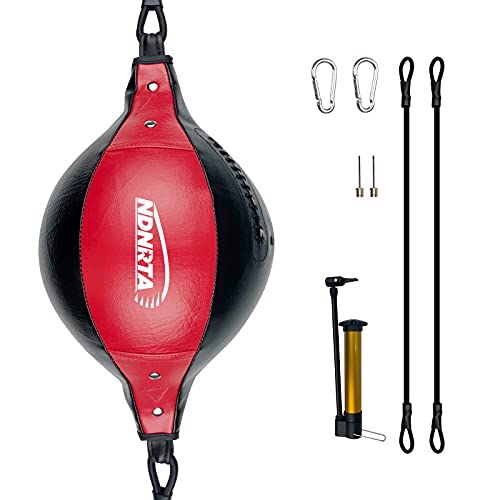 NDNRTA ,Double end Ball,Double End Bag, Boxing Bag, Leather Boxing Ball,(Shipped from The United States),Boxing Speed Ball,Boxing Equipment, Floor to Ceiling, for Boxing