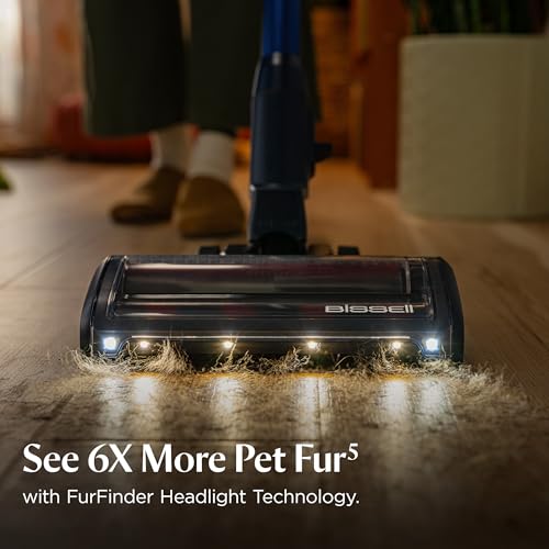 Bissell PowerClean DualBrush 280W Self-Standing Cordless Vacuum, DualBrush & AutoAdapt Tech, Self-Cleaning Brush Roll, Strong Suction, Removeable Battery, Upholstery Tool & Bright Headlights, 4196K by Bissell - Image 6