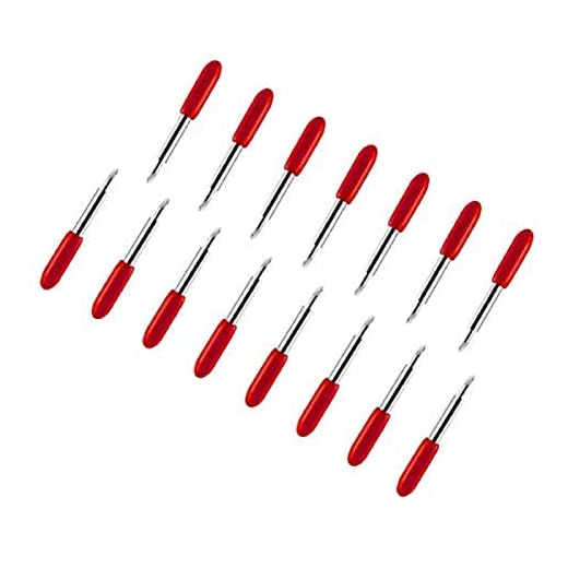 Cuchillas Weiye para Cricut Explore Air 2, 45 grados de corte cuchillas de repuesto para máquinas de corte de vinilo Cricut Explore Air/Air 2, 15 piezas