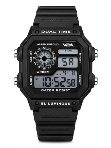 V2A Resin Digital Men's Watch - Image 2