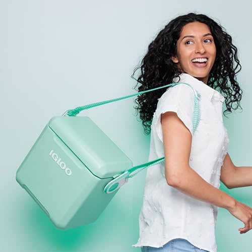 Image of Igloo Tag Along Too Coolers | Insulated Hard Shell Picnic Style Cooler | Rolling Ice Chest