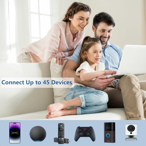 image for senri 2024 WiFi Extender Signal Booster for Home, Internet Extender Wi