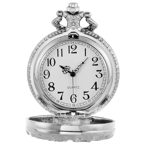 Image of Tiong Pocket Watch Hollow Tree of Life Design Roman Numerals Engraved Bible Verse Quartz Pocket Watch with Chain Custom Pocket Watch Birthday Gifts