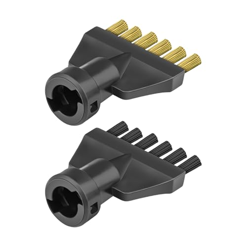 Set de 3 accesorios para brocha limpiadora de niebla Global Fog, resistente al calor permanente para limpieza eficiente y profunda del rostro miniatura 4