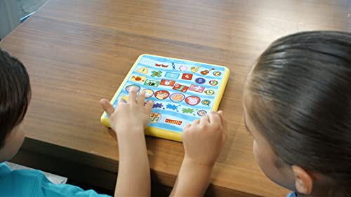 Peppa Pig PP04 Peppa's Smart Tablet Toy For Kids - Interactive Learning & Child Development, Colours, Numbers and Letter Recognition, Communication Skills, - Features 6 Fun Activities, 2+ Years