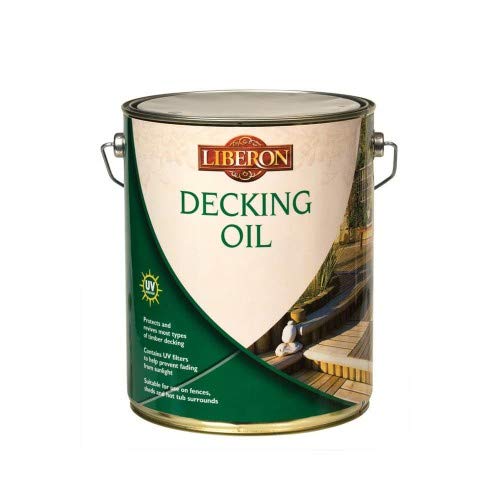 Image of Liberon Decking Oil 5 Litre - Medium Oak