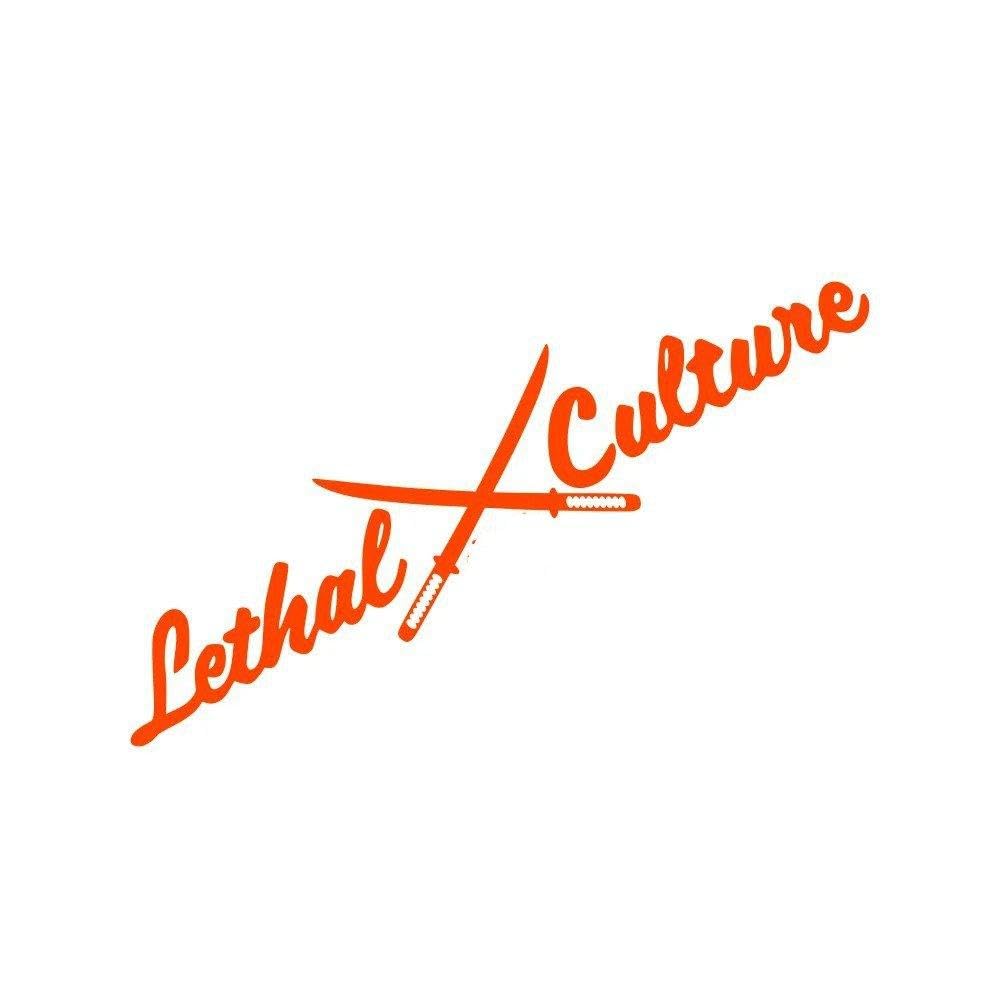 Windshield Sticker Auto Window Side Body Decoration Vinyl Decor Decal(Glossy Orange,50x11cm)