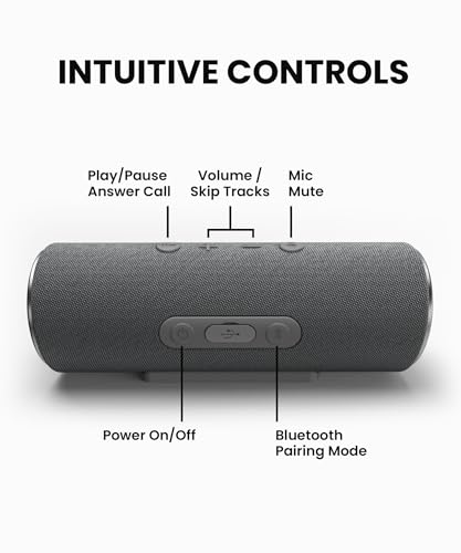Cleer Scene Wireless Bluetooth Speaker, Grey - image 2