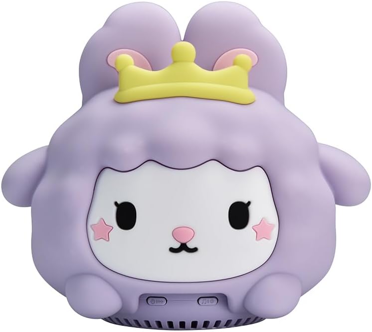 Miniatura 4 de Máquina de sonido para bebé, 20 sonidos relajantes blanco para dormir, luz nocturna recargable con altavoz, 3 niveles de brillo remoto y control de