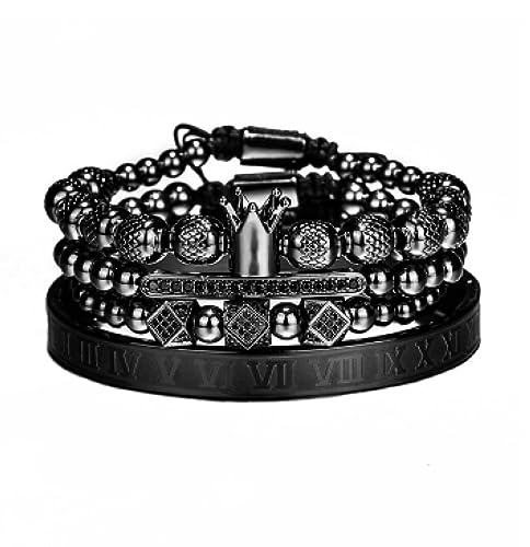 Bracelets pour hommes au tressage fait main pour un look urbain et branché