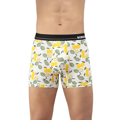 Image of &Circus Men's Puresoft Beechwood Modal Boxer Brief | Ultra Soft Mens Breathable Boxer Briefs Innerwear Men