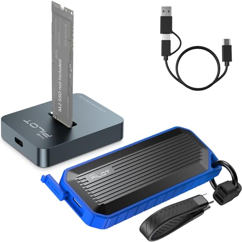 Estación Dock y Caja Externa M.2 NVMe y SATA USB C miniatura 1