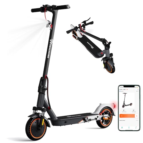 EVERCROSS EV85F E-Scooter mit Straßenzulassung (ABE), Faltbarer Elektroroller für Erwachsene mit APP - 400W Motor, 7,8AH Batterie, 15KG Gewicht, Max Belastung 120 kg, Duales Brems, Zwei Stoßdämpfer