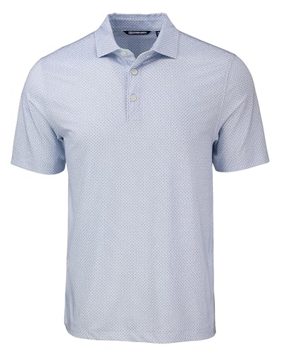 Polo recyclé pour Homme avec imprimé Diamant à Pois durables en taille 3XL