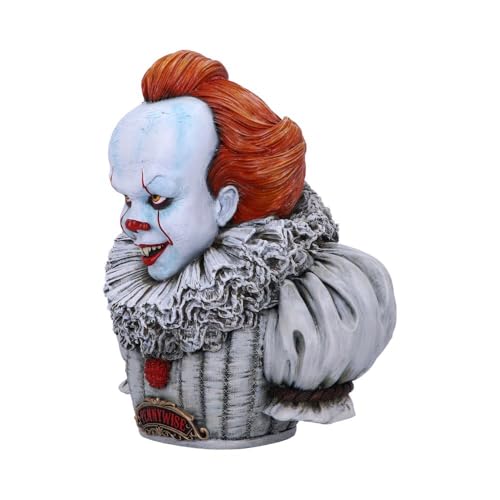 Busto de Pennywise Nemesis Now de 30 cm para fans de IT Capítulo 2 2