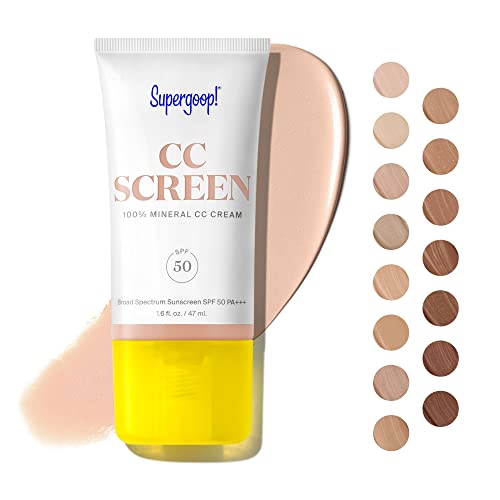 Supergoop! Cc Screen 100% Mineral Cc Cream Spf 50 Pa++++ 110C #TOP23