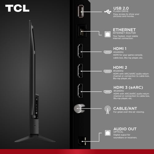 Image of TCL 65-Inch R7D Series 4K UHD HDR Roku Smart TV, Game Accelerator 120