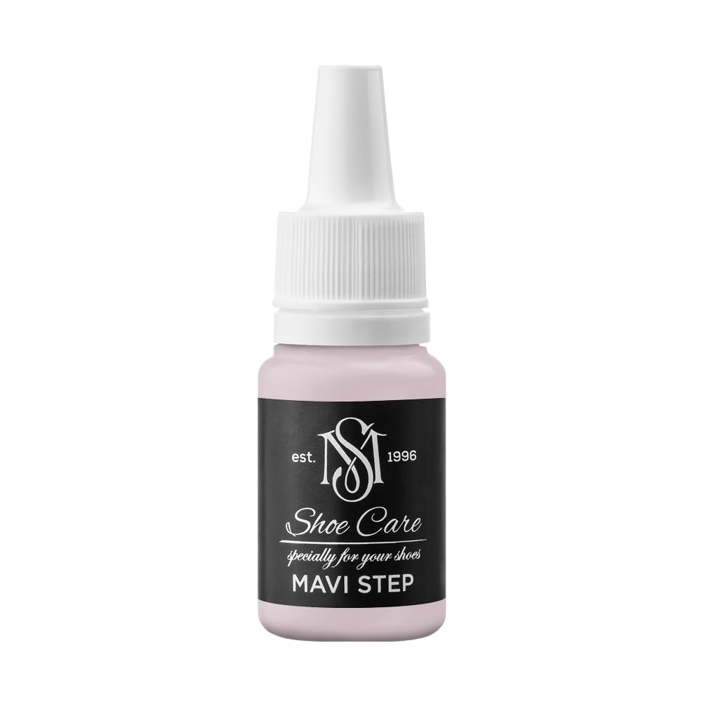 Peinture Cuir MAVI STEP Gris Pierre 10ml pour Sneakers et Sacs