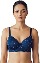Tweens Everyday Bonded Polyamide Padded Printed Bra | Full Coverage | Light Padding | Wire-Free | Elastic-Free Bottom Band and Side Wings | Pack of 1 |