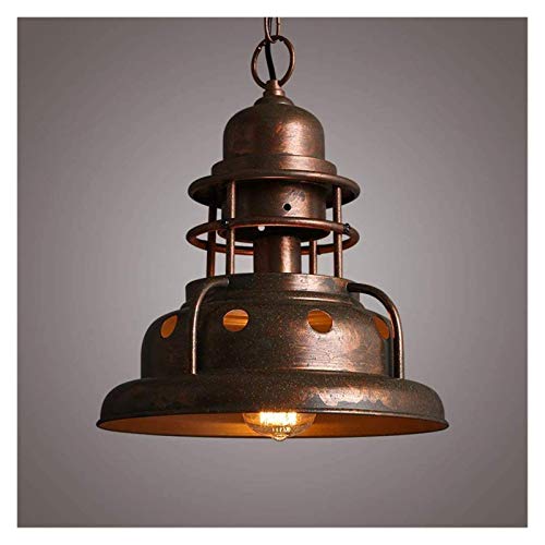 Vintage hanglamp plafond opknoping lamp retro e26 ijzeren metalen industriële lamp armaturen voor keuken thuis… - Afbeelding 5