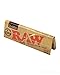 Raw Unrefined Classic 1.25 1 1/4 Size Cigarette Rolling Papers, 50 Count (Pack of 6)