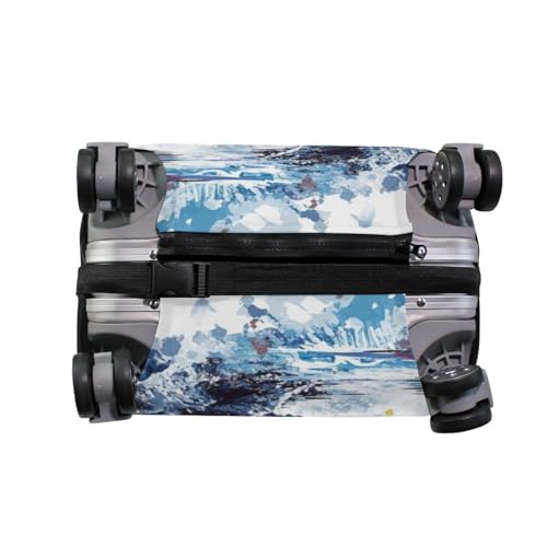 Monster Dinosaur Truck Carry on Luggage Cover Protector Fit 18-32 Inch Suitcase Covers for Luggage Tsa Approved Anti-scratch Airplane Travel Essentials4