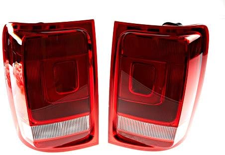 New Rear Tail Lights Lamps L+R CRYSTAL RED compatible with VW AMAROK 2010 -