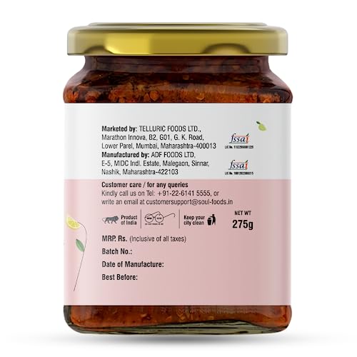 Image of ADF Soul Mixed Pickle | Spicy, tangy & textured | A flavour-packed mix of veggies in 100% Olive Oil. | 275 g