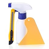 Include: 100 ml bottiglia di spary per bagnare il vetro