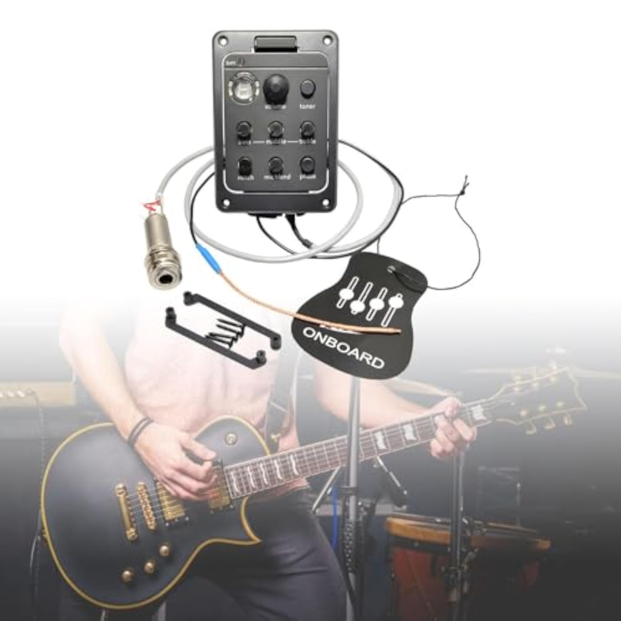 EQ Equalizer Accessories DIY Parts for Acoustic Guitar