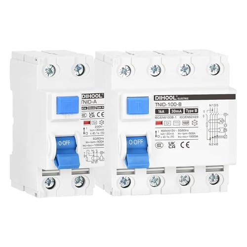 RCD 2P 63A Type AC disjoncteur différentiel pour protection contre les fuites - 7