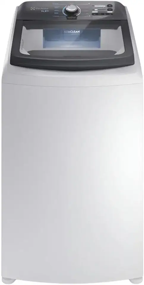 Máquina de Lavar Electrolux 14,5kg Branca Efficient Cesto Inox Jet&Clean 220v LEE15