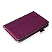 Fintie Folio Case for Fire HD 7 Tablet (2014 Oct Release) - Slim Fit Leather Standing Protective Cover with Auto Sleep/Wake Feature (Will only fit Fire HD 7 4th Generation 2014 Model), Purple