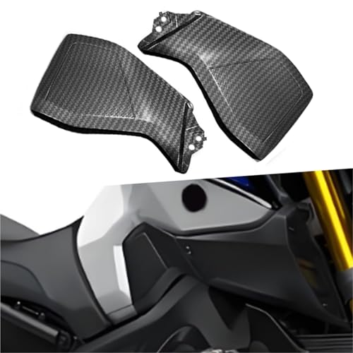 Ailettes de carénage aérodynamiques YAMAHA FZ09 protection de carénage latéral carbone noire