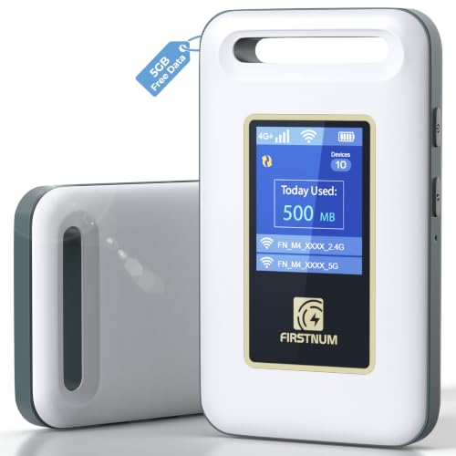 M4 4G LTE Mobile Hotspot Portable WiFi Hotspot for Travel