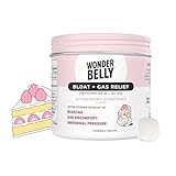Wonderbelly Bloat + Gas Relief, Extra Strength Chewable Tablets, with 125 mg Simethicone, No Talc or Dye, Strawberry Shortcake, 35 Count