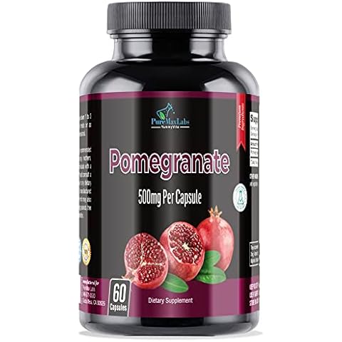 YUMMYVITE Pomegranate Capsules - 500mg, antioxidant superfood - 60 Capsules Cover