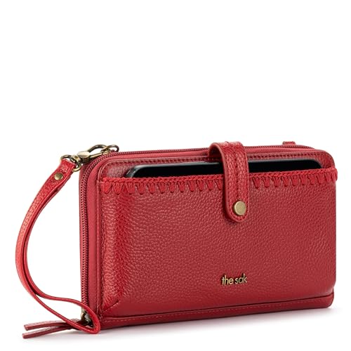 Image of The Sak Iris Smartphone Crossbody Purse - Small Women's Cellphone Bag & Wallet For Everyday- Convertible Wristlet With Zipper