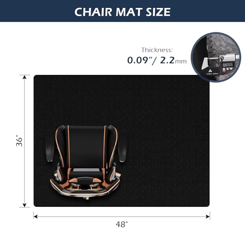 image for Chair Mat for Carpet, SALLOUS 48