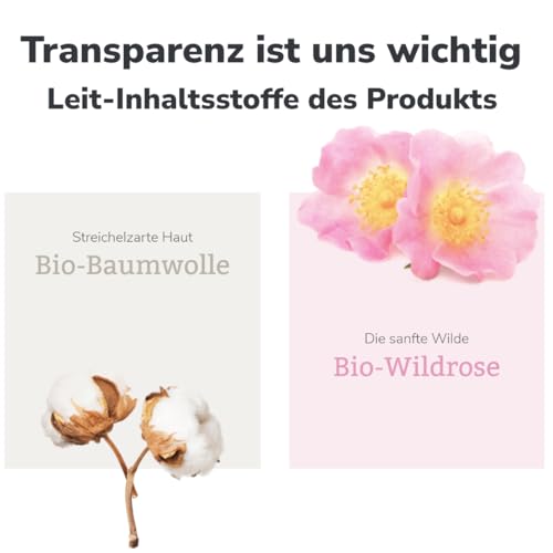Lavera Duschgel Pflegedusche Bio-Wildrose und Bio-Baumwolle