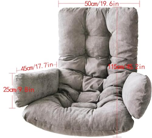 Cojín extraíble y lavable para silla tipo huevo de gran espesor 3