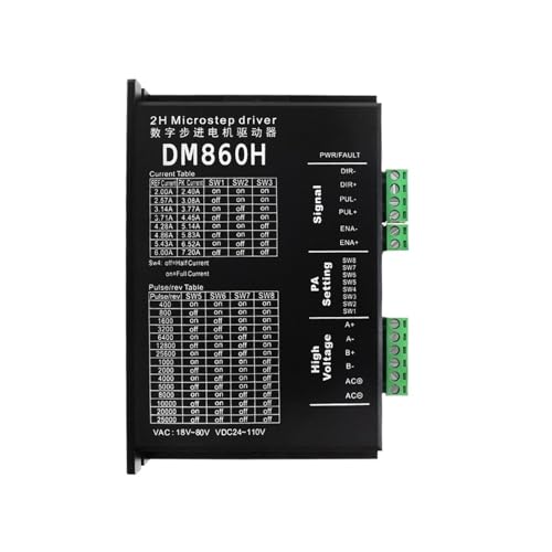 Contrôleur de moteur pas à pas DM860H 42 57 86 pour commande numérique CNC