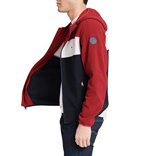 Tommy Hilfiger Men's Hooded Polar Fleece Jacket2