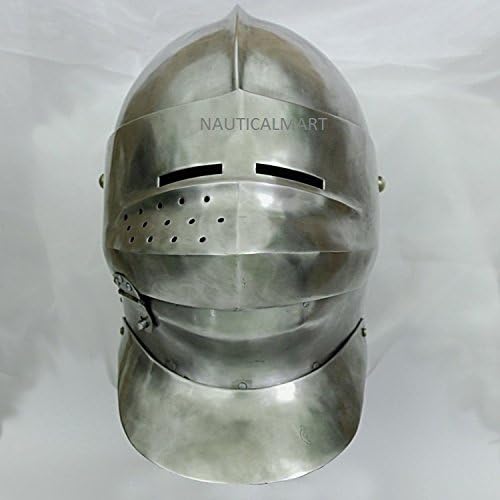 Medieval Closed Knight Helmet